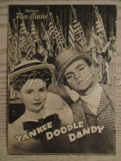 YANKEE DOODLE DANDY, J. CAGNEY, J. LESLIE, W. HUSTON, FILM USA, FILM KURIER VBŠ Č. 303