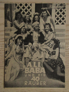 ALI BABA A 40 LOUPEŽNÍKŮ, M. MONTEZ, J. HALL, T. BEY, FILM USA, FILM KURIER VBŠ Č. 398