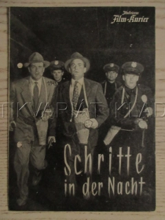 HE WALKED BY NIGHT, R. BASEHART, S. BRADY, R. ROBERTS, FILM USA, FILM KURIER VBŠ Č. 722