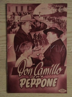 MALÝ SVĚT DONA CAMILLA, FERNANDEL, G. CERVI, SYLVIE, FILM FR, FILM KURIER VBŠ Č. 1411