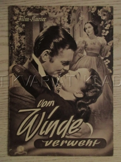 JIH PROTI SEVERU, V. LEIGH, C. GABLE, L. HOWARD, FILM USA, FILM KURIER VBŠ Č. 1416