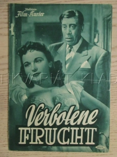 LE FRUID DÉFENDU, FERNANDEL, F. ARNOUL, SYLVIE, FILM FR, FILM KURIER VBŠ Č. 1759