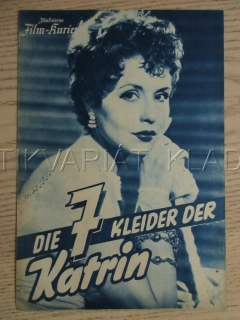 DIE SIEBEN KLEIDER DER KATRIN, S. ZIEMANN, P. KLINGER, D. KIRCHNER, FILM SRN, FILM KURIER VBŠ Č. 1944