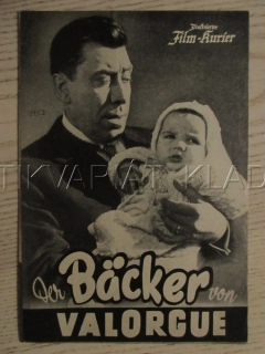 LE BOULANGER DE VALORGUE, FERNANDEL, M. SILVAIN, P. BRUNO, FILM FR, FILM KURIER VBŠ Č. 2038