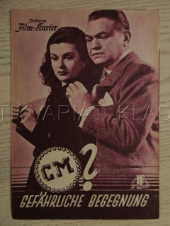 ŽENA ZA VÝLOHOU, E. G. ROBINSON, J. BENNET, FILM USA, FILM KURIER VBŠ Č. 2204