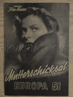 EUROPA '51, I. BERGMAN, A. KNOX, G. MASINA, FILM IT, FILM KURIER VBŠ Č. 2210
