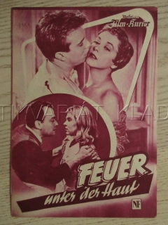 LE FEU DANS LA PEAU, G. PASCAL, R. PELLEGRIN, P. LEMAIRE, FILM FR, FILM KURIER VBŠ Č. 2214
