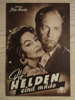 HRDINOVÉ JSOU UNAVENÍ, Y. MONTAND, J. SERVAIS, C. JÜRGENS, FILM FR, FILM KURIER VBŠ Č. 2248