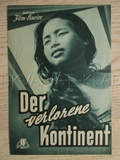 CONTINENTE PERDUTO, FILM IT, FILM KURIER VBŠ Č. 2349