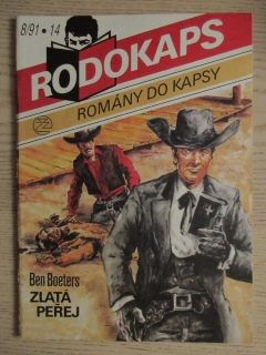 ZLATÁ PEŘEJ, BEN BEOTERS, RODOKAPS Č. 8/91, ROMÁNY DO KAPSY, **an