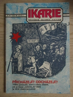 IKARIE, MĚSÍČNÍK SCIENCE FICTION, 6/1990, **an 