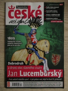 ČASOPIS TAJEMSTVÍ ČESKÉ MINULOSTI, Č. ČERVENEC-SRPEN/2013, **an
