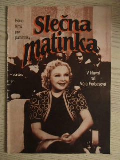 SLEČNA MATINKA, ZORA MARVANOVÁ, **an
