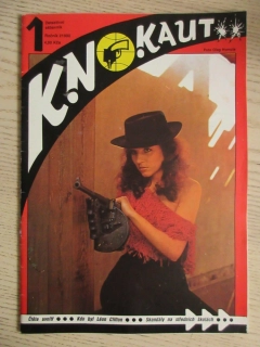 KNOKAUT, Č. 1/1990, KDO BYL LÉON CLIFTON, SKANDÁLY NA STŘEDNÍCH ŠKOLÁCH, **an