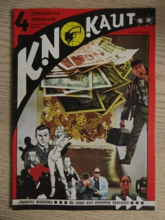 KNOKAUT, Č. 4/1990, JAPONSKÁ DETEKTIVKA, NA STOPĚ NAŠÍ DETEKTIVNÍ KANCELÁŘE, **an