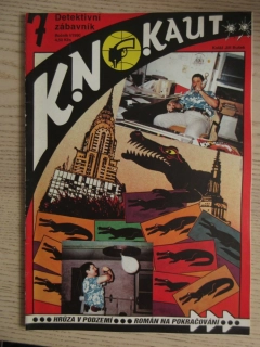 KNOKAUT, Č. 7/1990, HRŮZA V PODZEMÍ, ROMÁN NA POKRAČOVÁNÍ, **an
