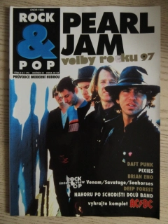 ČASOPIS ROCK A POP Č. 2/172, PEARL JAM, PIXIES, AC/DC, DAFT PUNK, DEEP FOREST, **an 