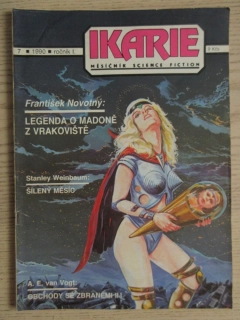 IKARIE, MĚSÍČNÍK SCIENCE FICTION, 7/1990, **an 