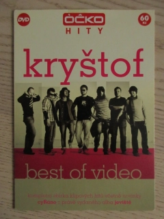 KRYŠTOF, BEST OF VIDEO, ÓČKO HITY, DVD HUDBA
