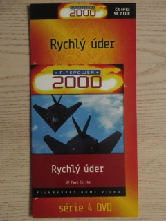 RYCHLÝ ÚDER, FIREPOWER 2000, DVD FILM DOKUMENT