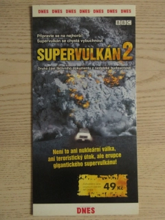 SUPERVULKÁN 2, DVD FILM DOKUMENT