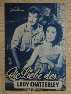 L'AMANT DE LADY CHATTERLEY, D. DARRIEUX, L. GENN, E. CRISA, FILM FR, FILM KURIER VBŠ Č. 2476