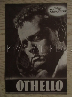 OTHELLO, O. WELLES, S. CLOUTIER, FILM USA, FILM KURIER VBŠ Č. 2541