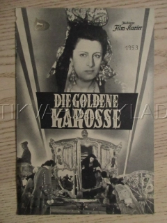 ZLATÝ KOČÁR, A. MAGNANI, D. LAMONT, P. CAMPBELL, FILM FR, FILM KURIER VBŠ Č. 2587