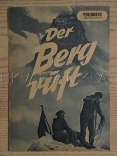 DER BERG RUFT!, L. TRENKER, H. DIRMOSER, A. SCHWEIZER, FILM SRN, FILM KURIER VBŠ Č. 6/54