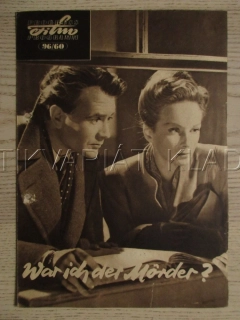 VRAŽEDNÉ POCHYBNOSTI, J. MILLS, J. GREENWOOD, E. CHAPMAN, FILM VB, FILM KURIER VBŠ Č. 96/60