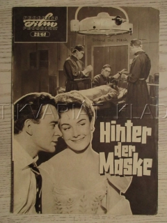 BEHIND THE MASK, M. REDGRAVE, T. BRITTON, C. MOHNER, FILM VB, FILM KURIER VBŠ Č. 23/61