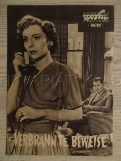 BURNT EVIDENCE, J. HYLTON, D. LAMONT, D. GRAY, FILM VB, FILM KURIER VBŠ Č. 60/62