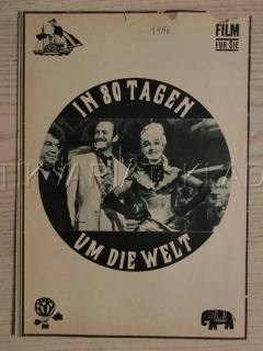 CESTA KOLEM SVĚTA ZA OSMDESÁT DNÍ, CANTIFLAS, D. NIVEN, R. NEWTON, FILM USA, FILM KURIER VBŠ Č. 76/66