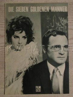 SETTE UOMINI D'ORO, R. PODESTA, P. LEROY, G. TINTI, FILM IT, FILM KURIER VBŠ Č. 1/68