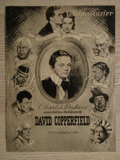 DAVID COPPERFIELD, E. ALLAN, H. MUNDIN, F. LAWTON, FILM USA, FILM KURIER VBŠ Č. 2403