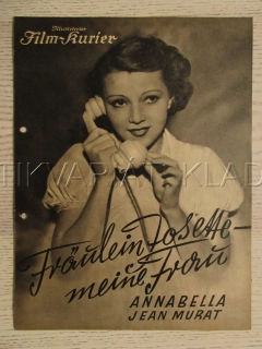 FRAULEIN JOSETTE-MEINE FRAU, ANNABELLA, J. MURAT, E. MERA, FILM FR, FILM KURIER VBŠ Č. 2415