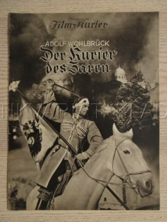 DER KURIER DES ZAREN, A. WOHLBRÜCK, L. HOFLICH, M. ANDERGAST, FILM SRN?, FILM KURIER VBŠ Č. 2427