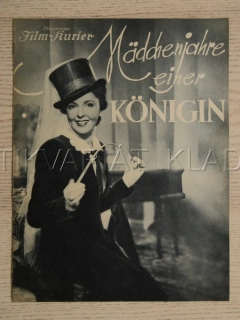 MLÁDÍ KRÁLOVNY VIKTORIE, J. JUGO, O. TRESSLER, O. LIMBURG, FILM SRN, FILM KURIER VBŠ Č. 2443