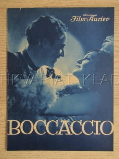 BOCCACCIO, A. SCHOENHALS, W. FRITSCH, P. KEMP, FILM SRN, FILM KURIER VBŠ Č. 2492