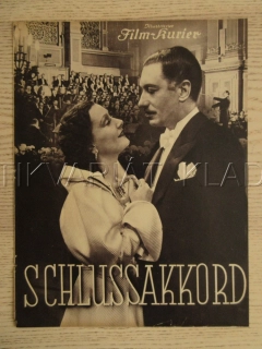 SCHLUSSAKKORD, W. BIRGEL, LIL DAGOVER, T. LOOS, FILM SRN, FILM KURIER VBŠ Č. 2497