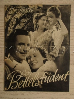 ŽEBRAVÝ STUDENT, H. HEESTERS, E. BEHMER, W. BENDOW, FILM SRN, FILM KURIER VBŠ Č. 2499