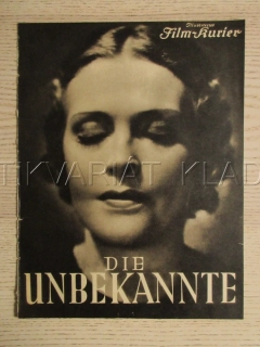 NEZNÁMÁ, S. SCHMITZ, J. GALLAND, C. JÜRGENS, FILM SRN, FILM KURIER VBŠ Č. 2563