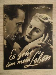 ES GEHT UM MEIN LEBEN, K. L. DIEHL, K. JANTZEN, T. LINGEN, FILM SRN, FILM KURIER VBŠ Č. 2570