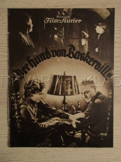 PES BASKERVILLSKÝ, R: K. LAMAČ, P. VOSS, F. KAYSSLER, FILM SRN, FILM KURIER VBŠ Č. 2571