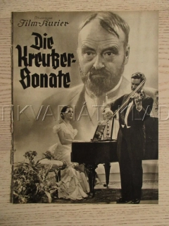 KREUTZEROVA SONATA, LIL DAGOVER, P. PETERSEN, H. KORBER, FILM SRN, FILM KURIER VBŠ Č. 2594