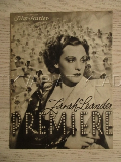 PREMIÉRA ...A TANEC POKRAČUJE, Z. LEANDER, K. MARTELL, A. HÖRBIGER, FILM RAKOUSKO, FILM KURIER VBŠ Č. 2599
