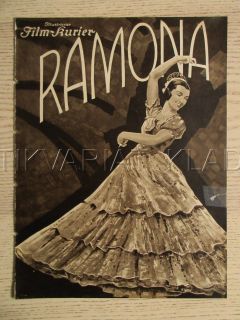RAMONA, L. YOUNG, D. AMECHE, K. TAYLOR, FILM USA, FILM KURIER VBŠ Č. 2603