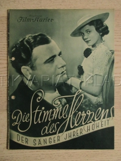 DIE STIMME DES HERZENS, B. GIGLI, G. KATT, F. MARIAN, FILM SRN, FILM KURIER VBŠ Č. 2622