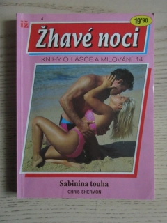 SABININA TOUHA, CHRIS SHERMON, ŽHAVÉ NOCI 4, **an