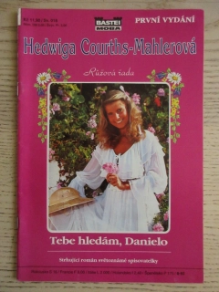 TEBE HLEDÁM, DANIELO, HEDWIGA COURTHS-MAHLEROVÁ, SV. 018, **an